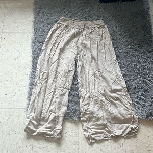 Tan Shinestar slowly/gypsy pants, size: L
